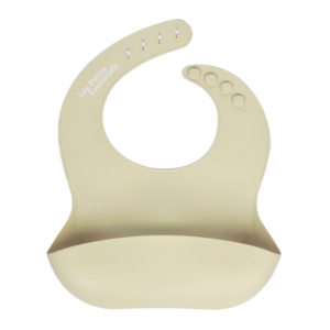 No Mess Baby Bib - Almond