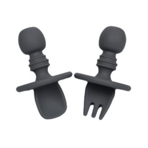 Baby Cutlery - Pebble Grey
