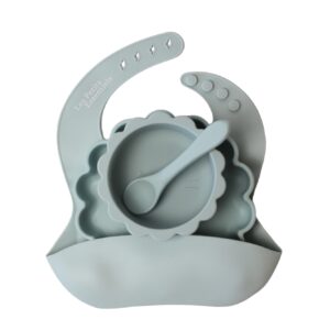 Lion Essential Feeding Set - Duck Egg Blue