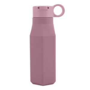 Silicone Water Bottle - Dusky Rose