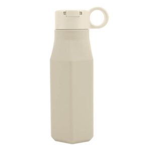 Silicone Water Bottle - Almond