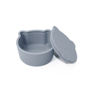 Bear Snack Pot - Pebble grey