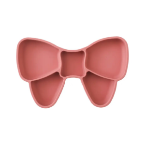 Bow Suction Plate - Rose