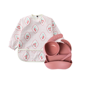 Coverall Feeding Bundle - Strawberry