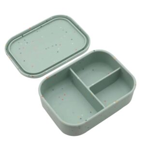 Silicone Bento Lunch Box - Green