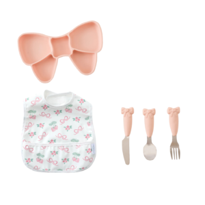 Bow Feeding Bundle - Peach Pink