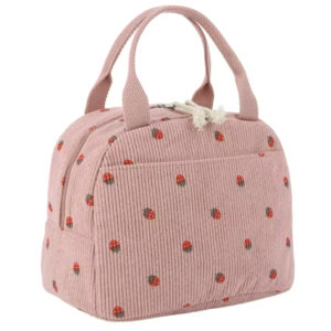 Strawberry Insulated Lunch Box - Pink