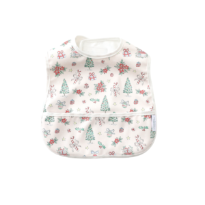 Baby Bib - Christmas Pink