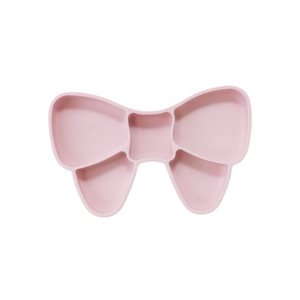 Bow Suction Plate - Pink