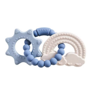 Cloud Teething Ring - Blue
