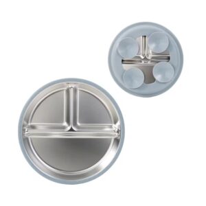 Dusky blue grey Suction Divider Plate